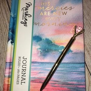 New Mercies Journal and Jeweled Pen set